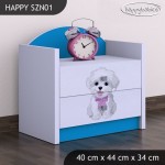 Nočna omarica Happy babies Kužek s pentljo 19 SZN1